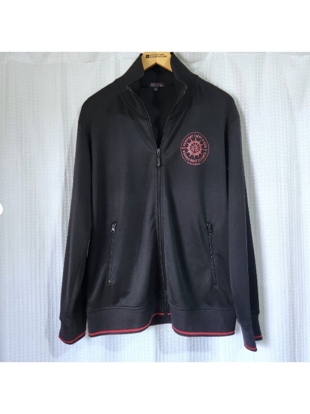 Baleno Newport Yacht & Sail Jacket Men L Wooden Boat Experts Active Sailing MCM